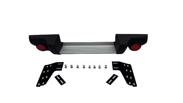 MITSUBISHI-L200--PICK-UP--06/15;-REAR-BUMPER--SPORT-(ALUMINUM)-(W/REFLECTOR)-(W/BRACKET)
