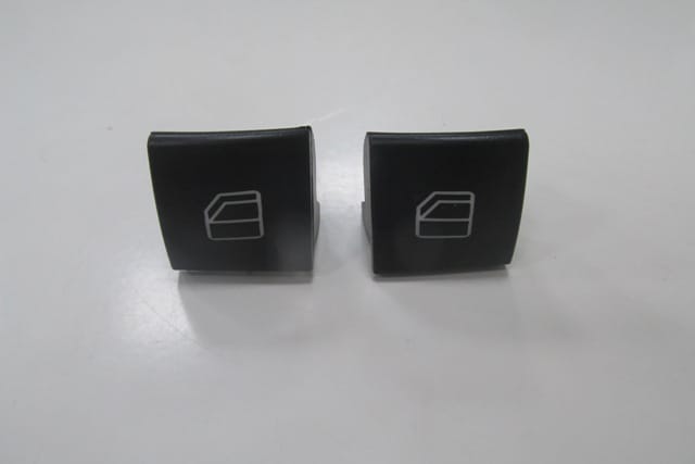 MERCEDES-A-CLASS--W176--11/17;-FRONT-LH-DOOR-WINDOW-SWITCH-BUTTON-COVER-RH/LH-SET-(2-PCS)