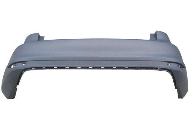 (YENİ ÜRÜN!!!)VOLKSWAGEN JETTA- 6- 14/18; ARKA TAMPON ASTARLI GRİ (SENSÖR DELİKSİZ/KARLIKSIZ) (TW)