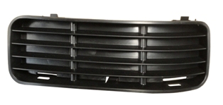 VOLKSWAGEN-POLO--CLASSIC--96/01;-FRONT-BUMPER-GRILLE-RH-BLACK-W/O-HOLE