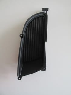 MITSUBISHI LANCER- 04/06; SİS LAMBA KAPAĞI SAĞ SİS DELİKSİZ SİYAH (CASP)