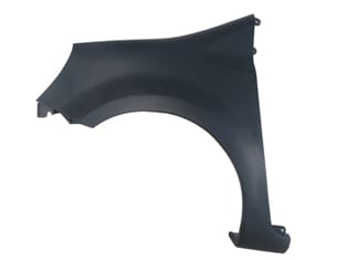 RENAULT MODUS- 06/08; ÖN ÇAMURLUK DELİKSİZ SOL KOYU GRİ PLASTİK (TW)