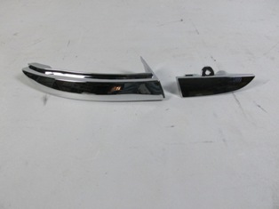 RENAULT-CLIO--4--HB--13/16;-REAR-BUMPER-STRIPE-LH-CHROMED-INNER/OUTER-SET