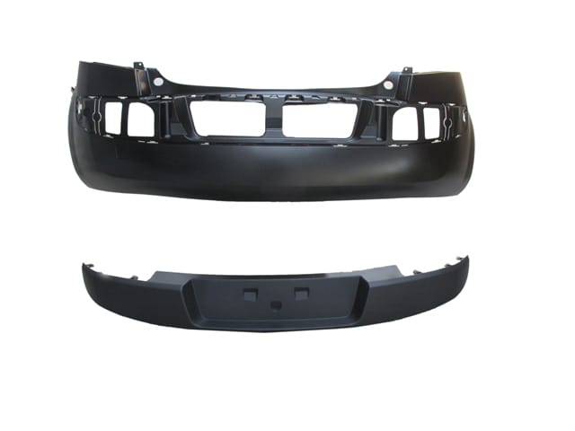 RENAULT MEGANE- 2- 07/09; ARKA TAMPON SIYAH (ÜST TAMPON BANDI ILE BIRLIKTE 5KAPI (HATCHBACK) PHIRA)