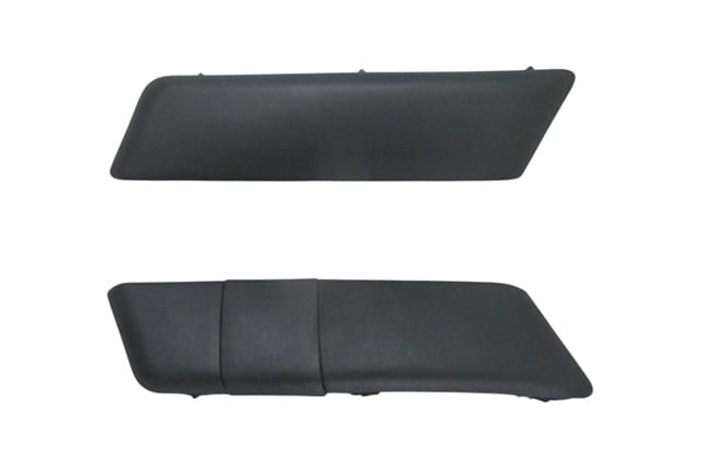 RENAULT MEGANE- 3- HB- 10/11; ÖN TAMPON BANDI SAĞ/SOL SET (2 PARÇA) SİYAH PÜTÜRLÜ TİP