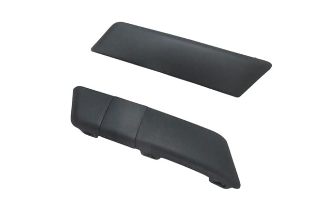 RENAULT MEGANE- 3- HB- 10/11; ÖN TAMPON BANDI SAĞ/SOL SET (2 PARÇA) SİYAH PÜTÜRLÜ TİP