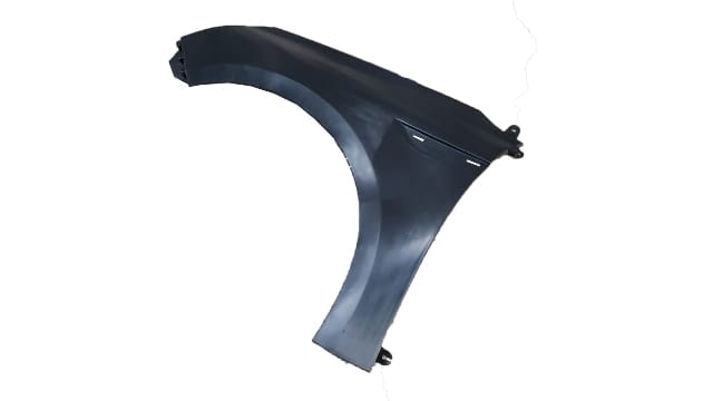 RENAULT MEGANE- 4- SD/HB- 16/20; ÖN ÇAMURLUK DELIKLI SOL SIYAH PLASTIK (TW)