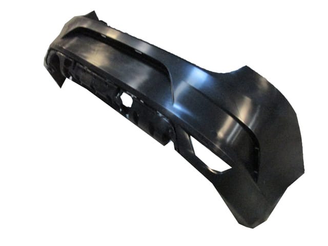 RENAULT MEGANE- 4- SD- 16/20; ARKA TAMPON SİYAH SENSÖR DELİKSİZ