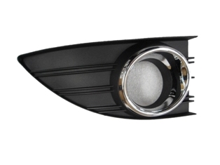 RENAULT-FLUENCE--09/12;-FOG-LAMP-COVER-RH-BLACK-W/CHROME-HOLE