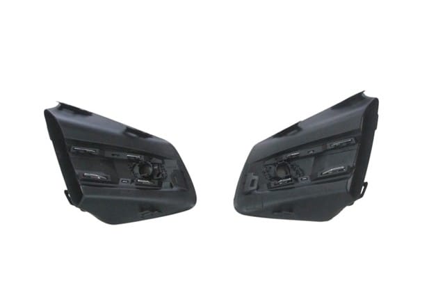 RENAULT CLIO- 5- HB- 20/23; SİS LAMBA KAPAĞI SAĞ/SOL SET (2 PARÇA) (SİS DELİKSİZ SENSÖRLÜ) NİKELAJLI