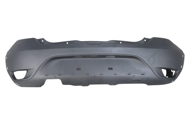 DACIA SANDERO- 17/20; ARKA TAMPON SİYAH (DODİK DELİKLİ/ÇEKİ DEMİRİ KAPAKLI) (STEPWAY)