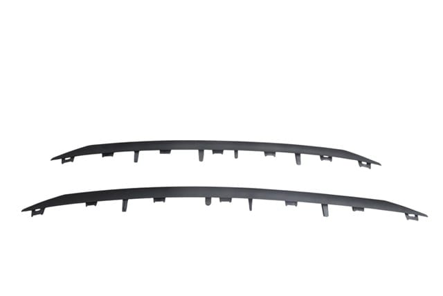 PEUGEOT 2008- 13/16; ÖN PANJUR ÇITASI SET 2 PARÇA ALT/ÜST SİYAH (TYG)