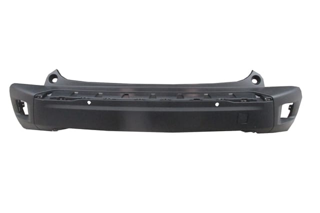 PEUGEOT 2008- 20/23; ARKA TAMPON SİYAH SENSÖR DELİKLİ (ÇEKİ DEMİRİ KAPAKLI)(TYG)