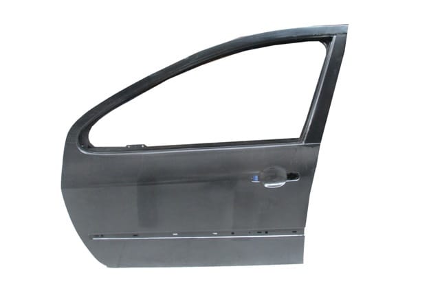 PEUGEOT 307- 06/08; ÖN KAPI KOMPLE SOL SİYAH BOYALI (İCELİ/ÇEKOMASTİKLİ) (TW)