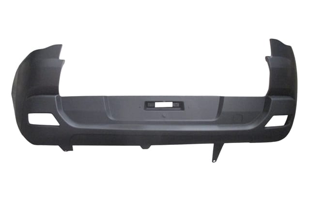 PEUGEOT 3008- 09/13; ARKA TAMPON SİYAH SENSÖR DELİKSİZ (TW)