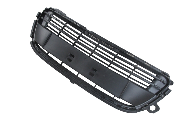 PEUGEOT-508--11/14;-FRONT-BUMPER-GRILLE-BLACK/W.O-CHROME