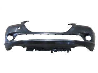 PEUGEOT 301- 13/16; ÖN TAMPON SİYAH (SİS/PANJUR/ÇEKİ DEMİRİ KAPAĞI DELİKLİ)