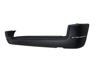 PEUGEOT PARTNER- 96/02; ARKA TAMPON SIYAH NIKELAJ KAPLAMALI (PHIRA)