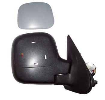 PEUGEOT PARTNER- 03/09; KAPI AYNASI SAG ELEKTRIKLI/ISITMALI GRI KAPAKLI 5FISLI (TW)