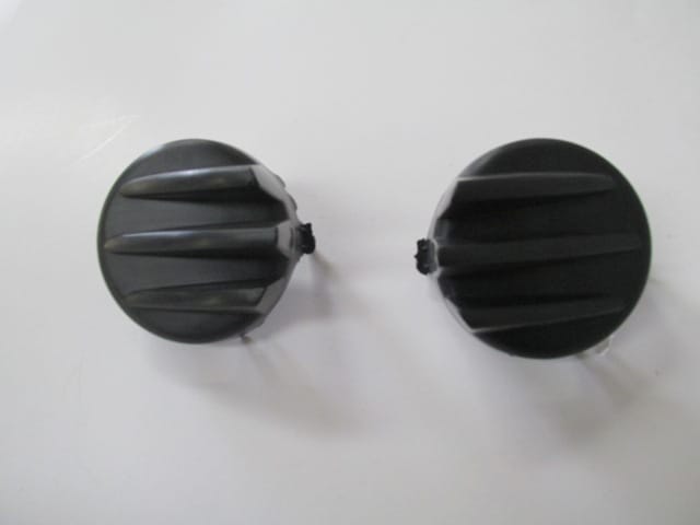 CITROEN JUMPY- 07/12; SİS LAMBA KAPAĞI SİYAH SAĞ/SOL SET (2 PARÇA) (ITALYA)