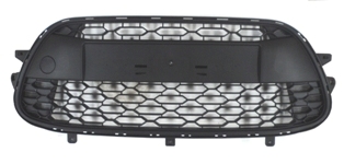 CITROEN-C3--10/13;-FRONT-BUMPER-GRILLE-(WITH-PLATE-PLASTIC)