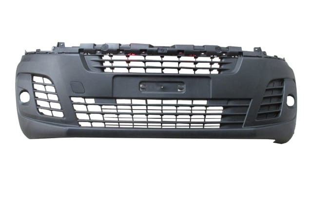 CITROEN JUMPY- 17/24; ÖN TAMPON SİYAH (SİS DELİKLİ)ÇEKİ KAPAKLI (TW)