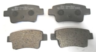OPEL CORSA- D- 07/14; ARKA FREN BALATASI 1,7 (KABLOSUZ) (DİSK)(101.8X47.4X16.5)(BRAMAX)