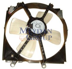 TOYOTA AVENSIS- 01/02; RADYATÖR FAN DAVLUMBAZI KOMPLE PLASTIK (4 KANAT)