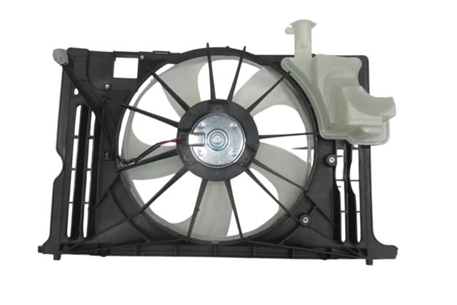 TOYOTA COROLLA- NDE180- 13/18; RADYATÖR FAN DAVLUMBAZI KOMPLE BENZİNLİ (5KANAT)MOTORLU)BİDONLU(ORİS)