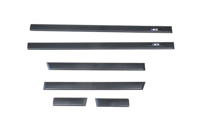 BMW 3 SERI- E36- SD- 91/98; KAPI BANDI TAKIMI (6 PARÇA) (LOGOLU/KLİPSLİ) (M3)