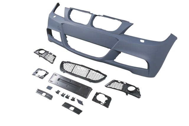 BMW 3 SERI- E90- 09/11; ÖN TAMPON ASTARLI (SİSLİ/F.YIK.LI/SİS KAPAKLI/IZGARALI/PLAKA PLS) M-TECH/LCI