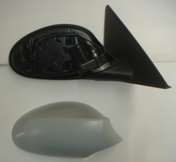 BMW 1 SERI- E87- 04/08; KAPI AYNASI SAG ELEKTRIKLI/ISITMALI 5PIN GRI KAPAKLI (TW)