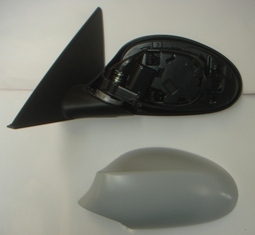 BMW 1 SERI- E87- 04/08; KAPI AYNASI SOL ELEKTRIKLI/ISITMALI 5PIN GRI KAPAKLI (TW)