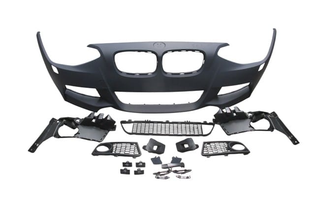 BMW 1 SERI- F20- 12/15; ÖN TAMPON ASTARLI(SİS D.Lİ KAPAK/IZGRALI TAKIM/F.YIK.LI/SENSÖR DLİKLİ)M-TECH