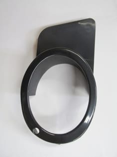 BMW 5 SERI- E39- 01/03; SİS LAMBA ÇERÇEVESİ SAĞ SİYAH (M5 TİPİ) (TYG)