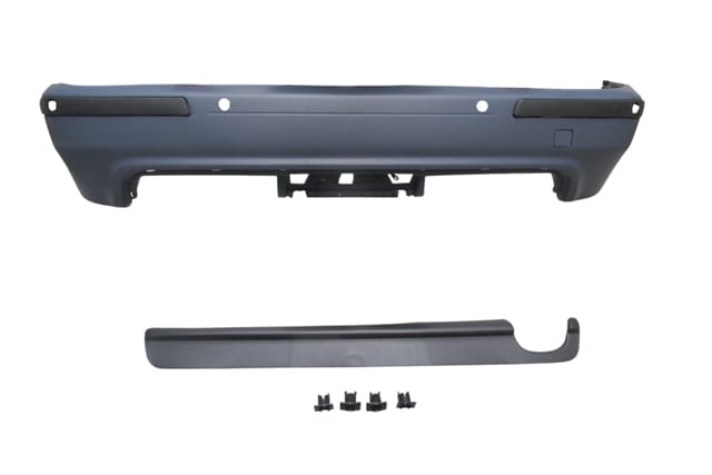 BMW 5 SERI- E39- 01/03; ARKA TAMPON ASTARLI (SEN.YUVALI/KARLIKLI/BANTLI) (TEK EGZ D./ÇEK. KAPAKLI)M5