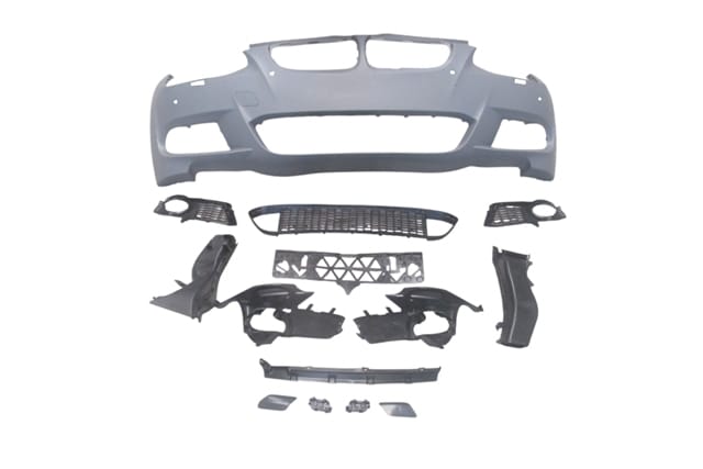 BMW 3 SERI- E92-E93- 10/12; ÖN TAMPON (SİS DELİKLİ KAPAK/IZGARALI/FAR.YIK.LI/SEN.DELİKLİ)M-TECH/LCI)