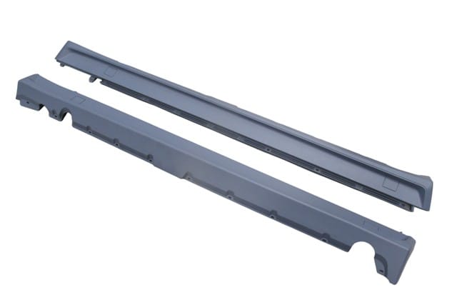 MERCEDES E CLASS- W124- 85/93; MARŞPİYEL PLASTİĞİ ASTARLI SAĞ/SOL SET (2 PARÇA) (AMG)