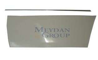 MERCEDES E CLASS- W124- 90/95; ARKA KAPI BANDI SOL GRI (NIKELAJI ILE BIRLIKTE) (TW)