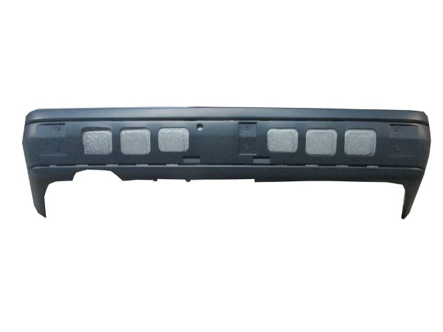 MERCEDES C CLASS- W202- 97/99; ARKA TAMPON KOYU GRİ(KAPLAMA/NİKELAJ DELİKLİ ŞOK EMİCİLİ ELEGANCE(TW)