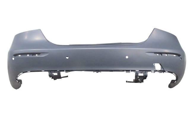 (YENİ ÜRÜN!!!)MERCEDES E CLASS- W213- 21/23; ARKA TAMPON ASTARLI GRİ (SENSÖR DELİKLİ) (EXCLUSIVE)(TW)