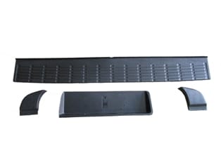 TOYOTA HILUX- PICK UP VIGO- 05/11; ARKA TAMPON ÜST PLASTİĞİ SET(4 PARÇA)(YAN SANAYİ TAMPON İÇİN)