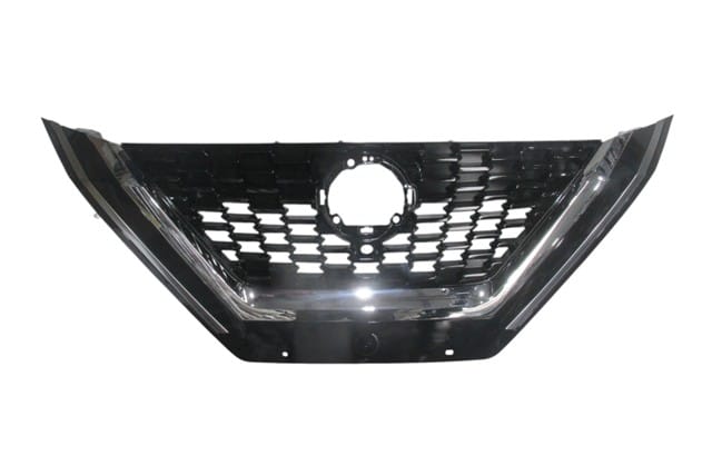 NISSAN QASHQAI- J12- 22/24; ÖN PANJUR SİYAH NİKELAJ ÇITALI KAMERA DELİKLİ (TYG)