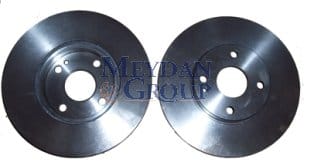 MAZDA 323- HB- 90/95; ÖN FREN DISKI (HAVALI)(ADET) 1.3/1.5/1.8cc (257X22X55X45X4-1)(DAIWA)