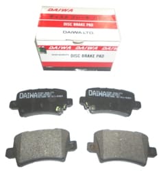 HONDA CIVIC- HB- 06/09; ARKA FREN BALATASI (DİSK)(95.7x40,7x14.5)(DAIWA)