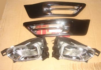 HONDA CRV- 02/04; SIS LAMBASI SAG/SOL SET 2 PARÇA OVAL(KAPAGI/PANJURU/ROLE/TESISAT/DÜGME)(ESUSE)