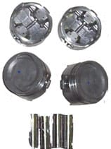 SUZUKI VITARA- 88/98; PİSTON 0.50 (SK416) 1.6cc (8 SUPAP) (75.5X1.2X1.5X2.8) (TIK)