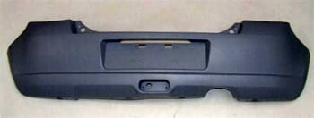 SUZUKI SWIFT- 05/07; ARKA TAMPON SİYAH (PLAKA/SİS DELİKLİ FPI)