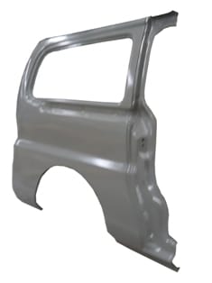 HYUNDAI STAREX- MINIBÜS- 05/08; ARKA ÇAMURLUK SAG CAMLI TIP TAVANA KADAR (GRI BOYALI) (BFN)