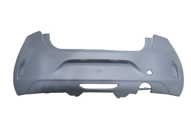 (YENİ ÜRÜN!!!)OPEL CORSA- F- 20/23; ARKA TAMPON ASTARLI GRİ SENSÖR DELİKSİZ (TYG)